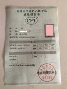 办17年英语六级成绩单